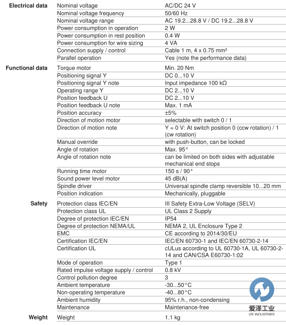 BELIMO風(fēng)閥執(zhí)行器SM24A-SR 愛澤工業(yè)izeindustries.png